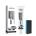 Car scratch repair glue tube 3x11.3cm with sponge 3x1.5x7cm and packaging box