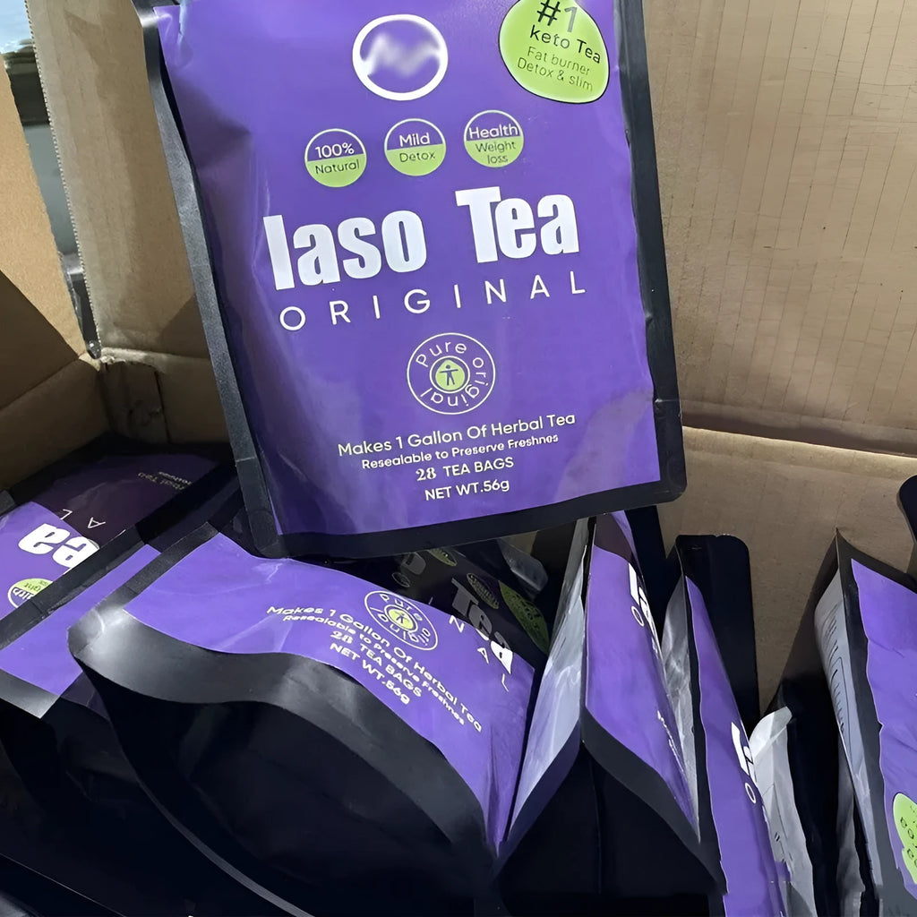 Sugar-free slimming tea bag for cold soaking preparation method