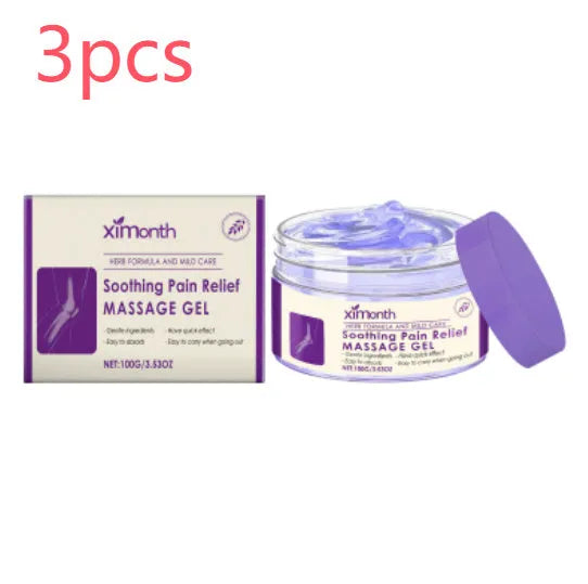 100g tube of body massage gel for joint knee and elbow care