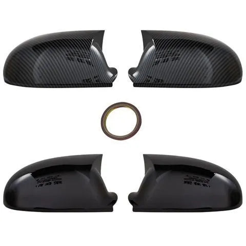 Black plastic reflector shell for Volkswagen Old Sagitar mirror housing replacement