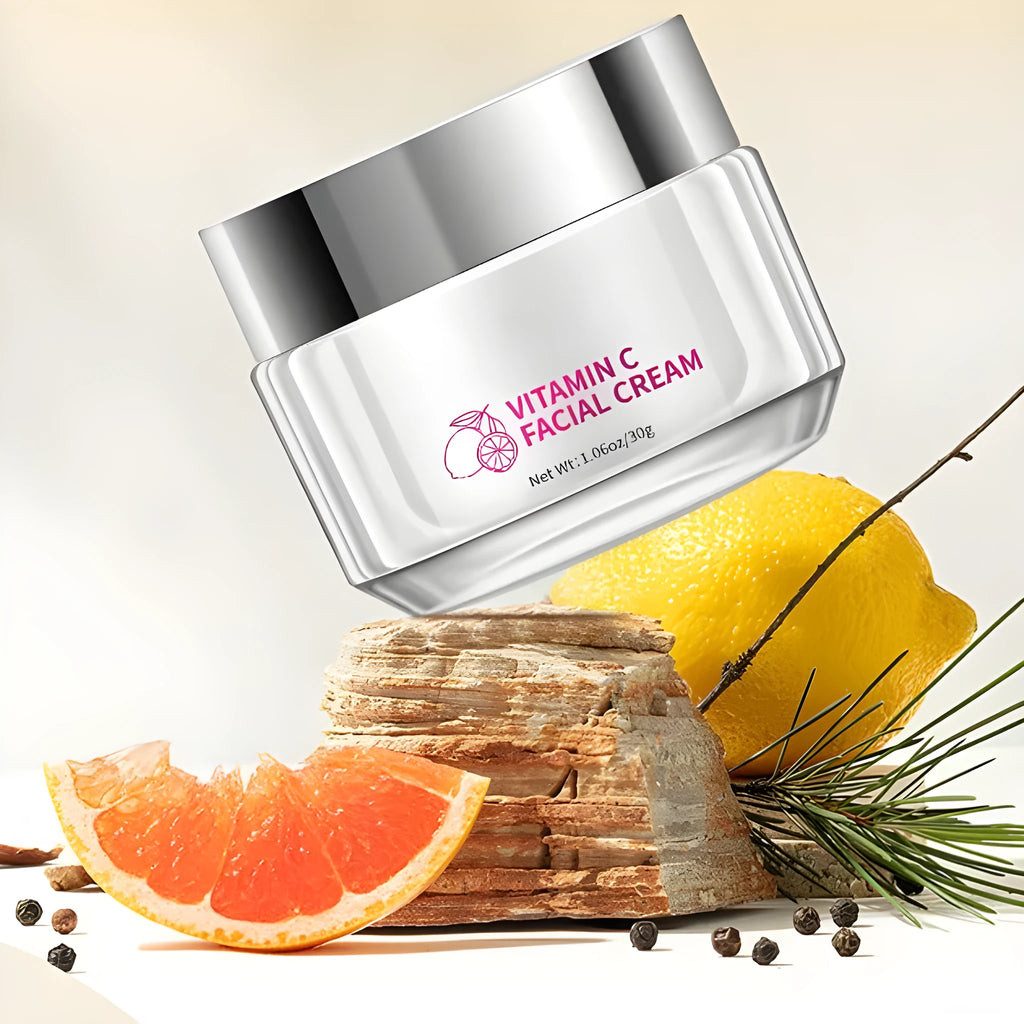 30g jar of Vitamin C face cream for universal skin types
