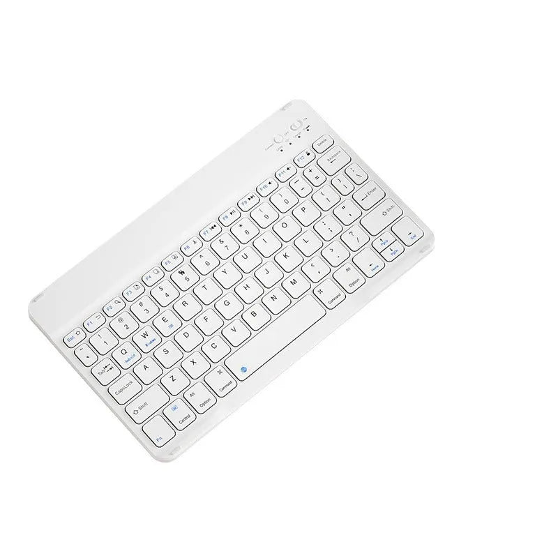 Bluetooth wireless keyboard for tablet computers in multiple colour options including dark green and white