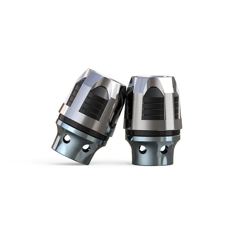 Aluminium alloy fork cup pair in anodised colours for electric car and motorcycle front axle