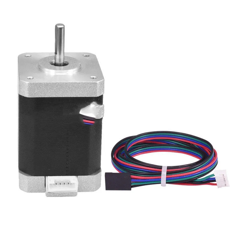 DIY stepper motor for 3D printer I3 60mm height black and white options