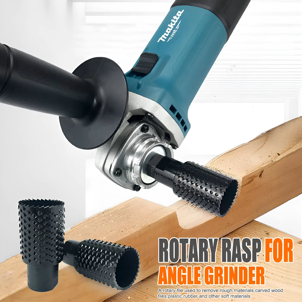 Spherical angle grinder grinding head with M10 and M14 thread specifications
