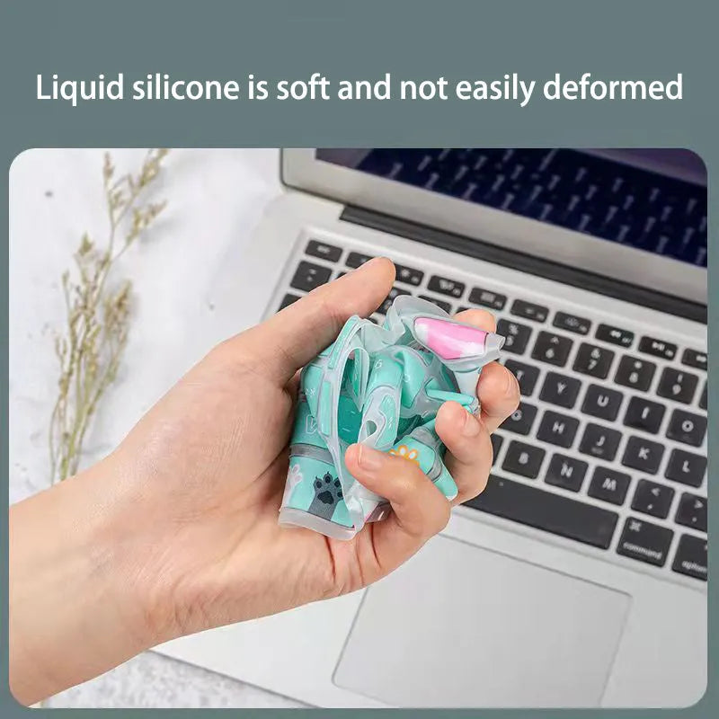 TPU keyboard protective film for 13.3 inch Apple MacBook Pro Air with colourful chalk characters design