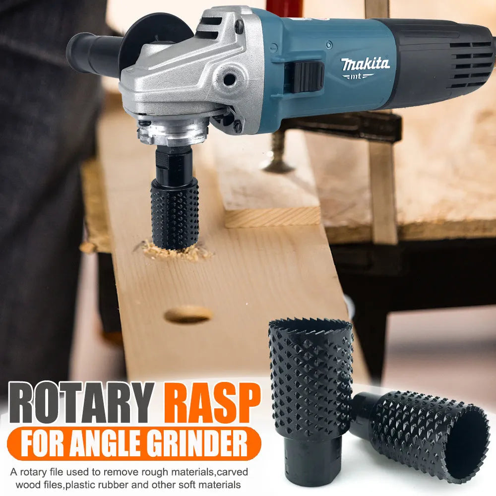 Spherical angle grinder grinding head with M10 and M14 thread specifications