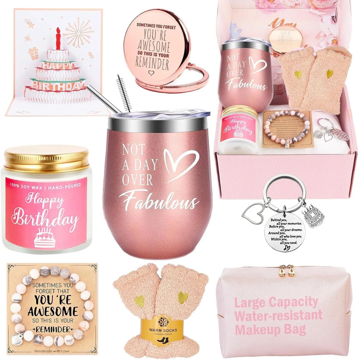 Soy wax aromatherapy candle gift set in gift box with multiple colour options