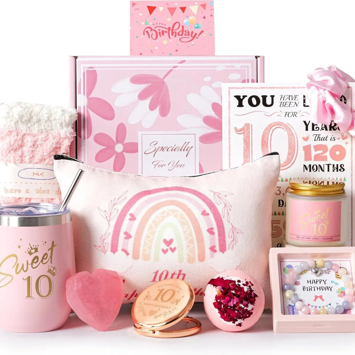 Soy wax aromatherapy candle gift set in gift box with multiple colour options