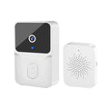 Intelligent visual doorbell with WiFi intercom and HD night vision capture, black colour, compact size