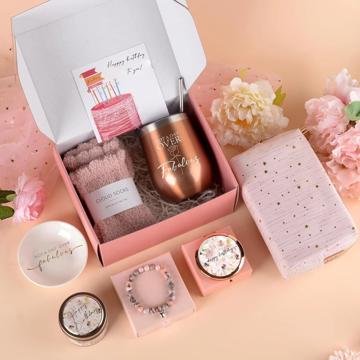 Soy wax aromatherapy candle gift set in gift box with multiple colour options