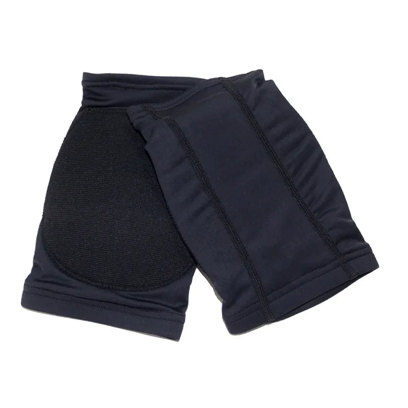 Ballet knee pads for dance and yoga protection in skin colour and black colour options