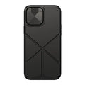 Black Element Stand TPU case for iPhone 13, shown next to a blue version.