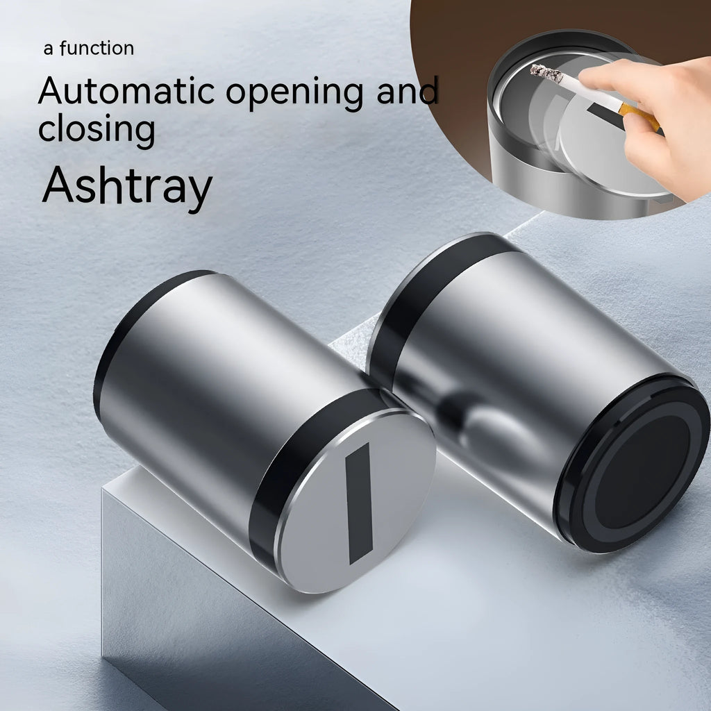 Automatic induction ashtray with infrared sensor in aluminium alloy construction