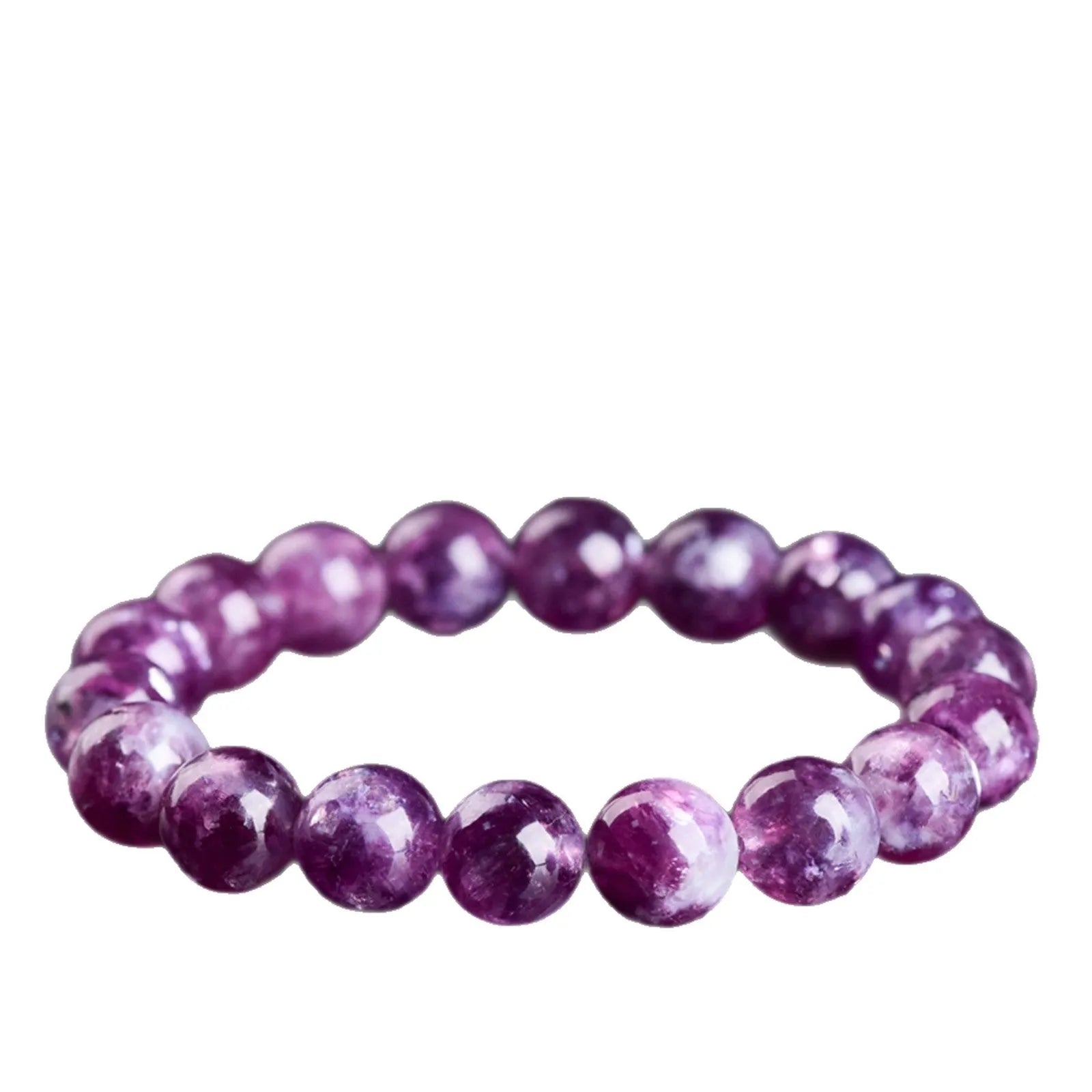 Grandmother crystal bracelet with geometric faceted beads in Korean style showing multiple colour options