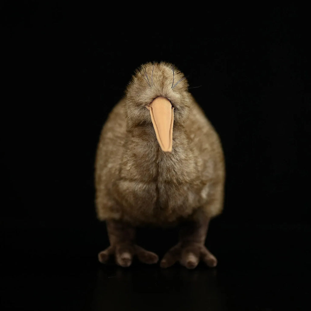 Kiwi plush toy 25cm tall 13cm wide chemical fibre iron wire New Zealand Juwei doll