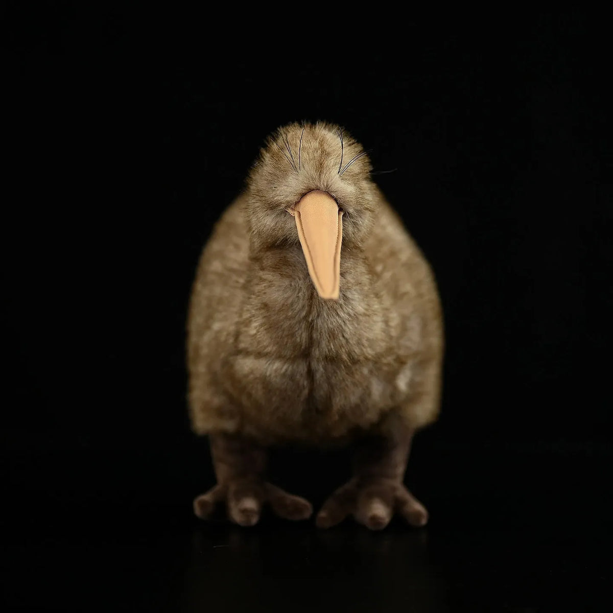 Kiwi plush toy 25cm tall 13cm wide chemical fibre iron wire New Zealand Juwei doll