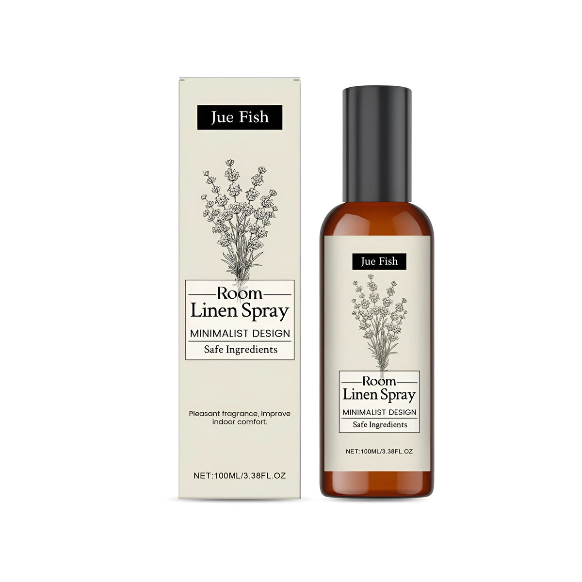 100ml bottle of lavender-scented indoor fragrance spray for room deodorising