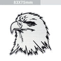 Aluminium car body sticker with animal designs for vehicle appearance modification