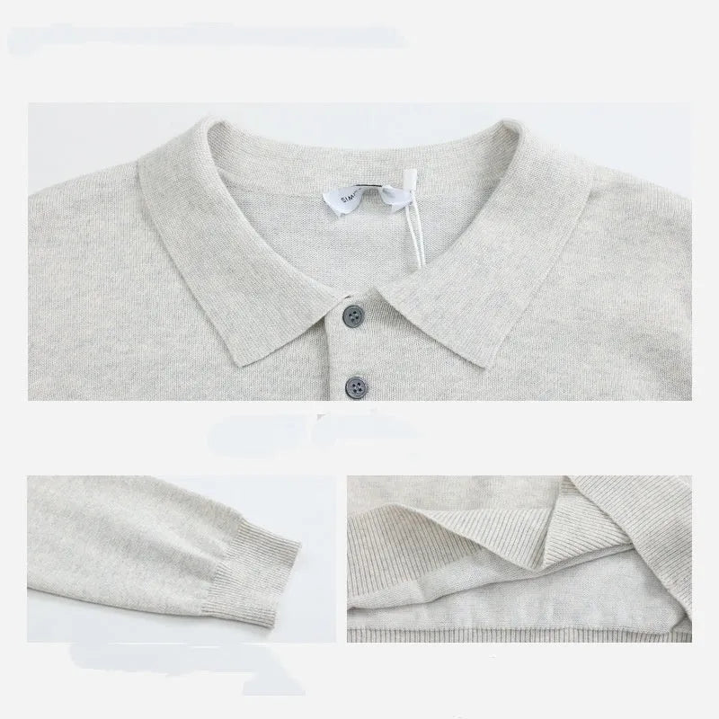 Men's long sleeve pullover top, cotton blend viscose, five colours, sizes M to XXXL