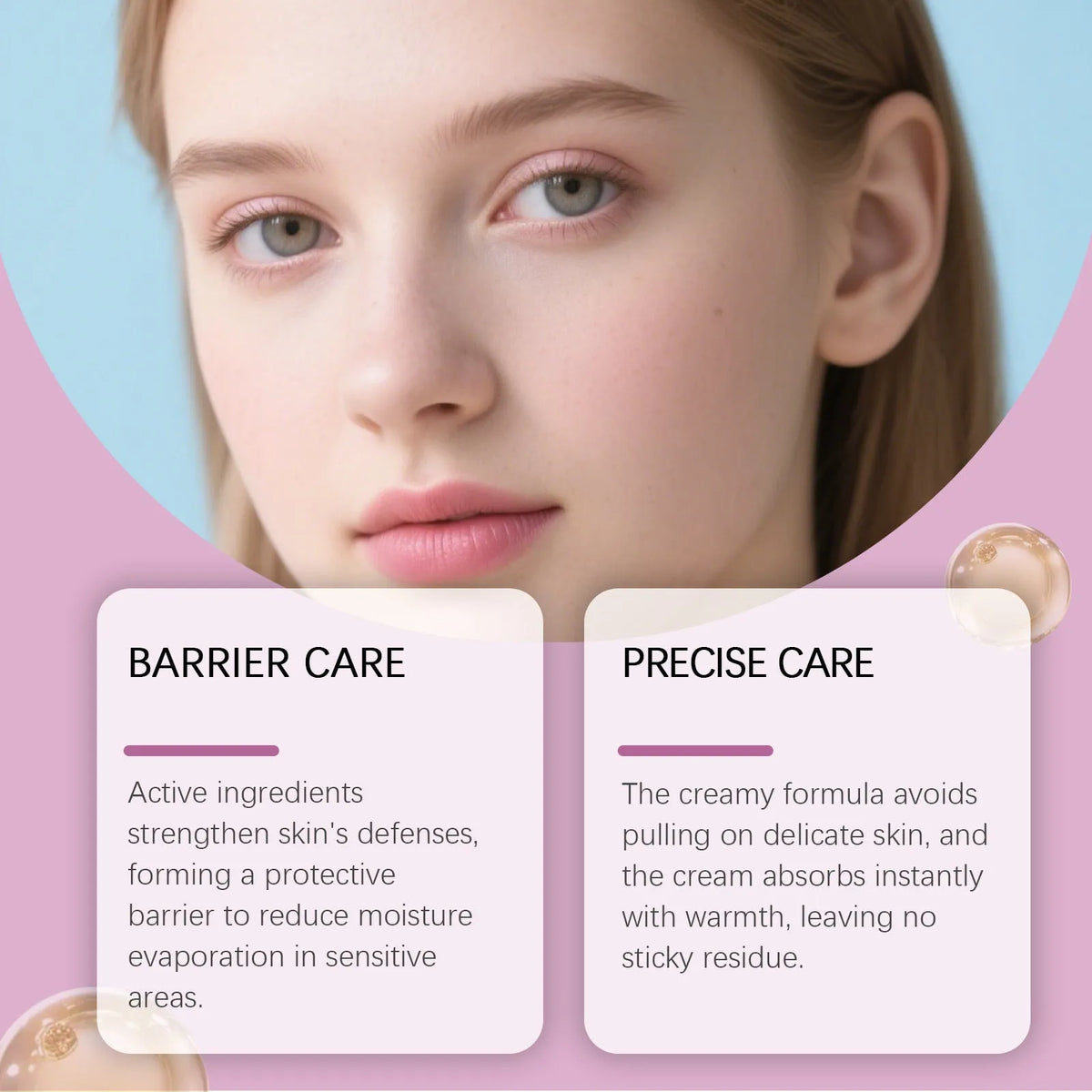 9g moisturising stick with beeswax and collagen, 2.5x10cm twist-up tube for dry skin care