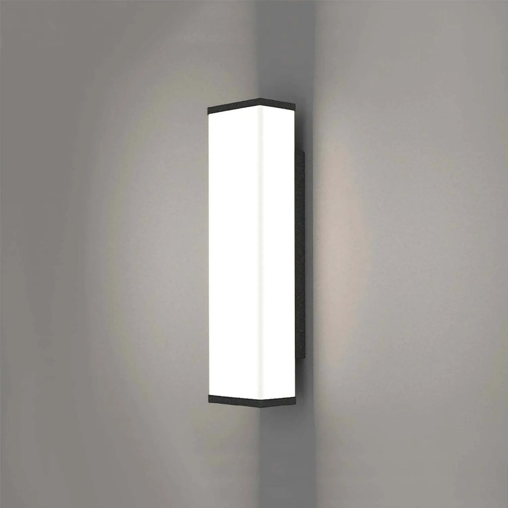 60cm outdoor wall light with stainless steel and PC construction featuring IP65 waterproof rating