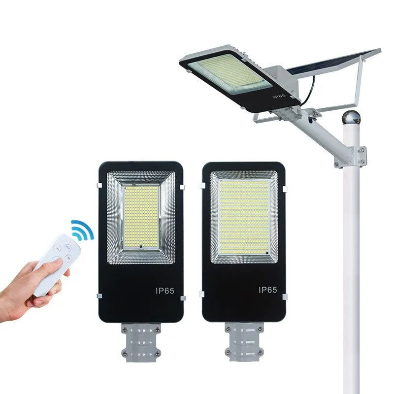 LED solar street lamp outdoor IP65 with 100W 200W 300W options and 12V induction switch