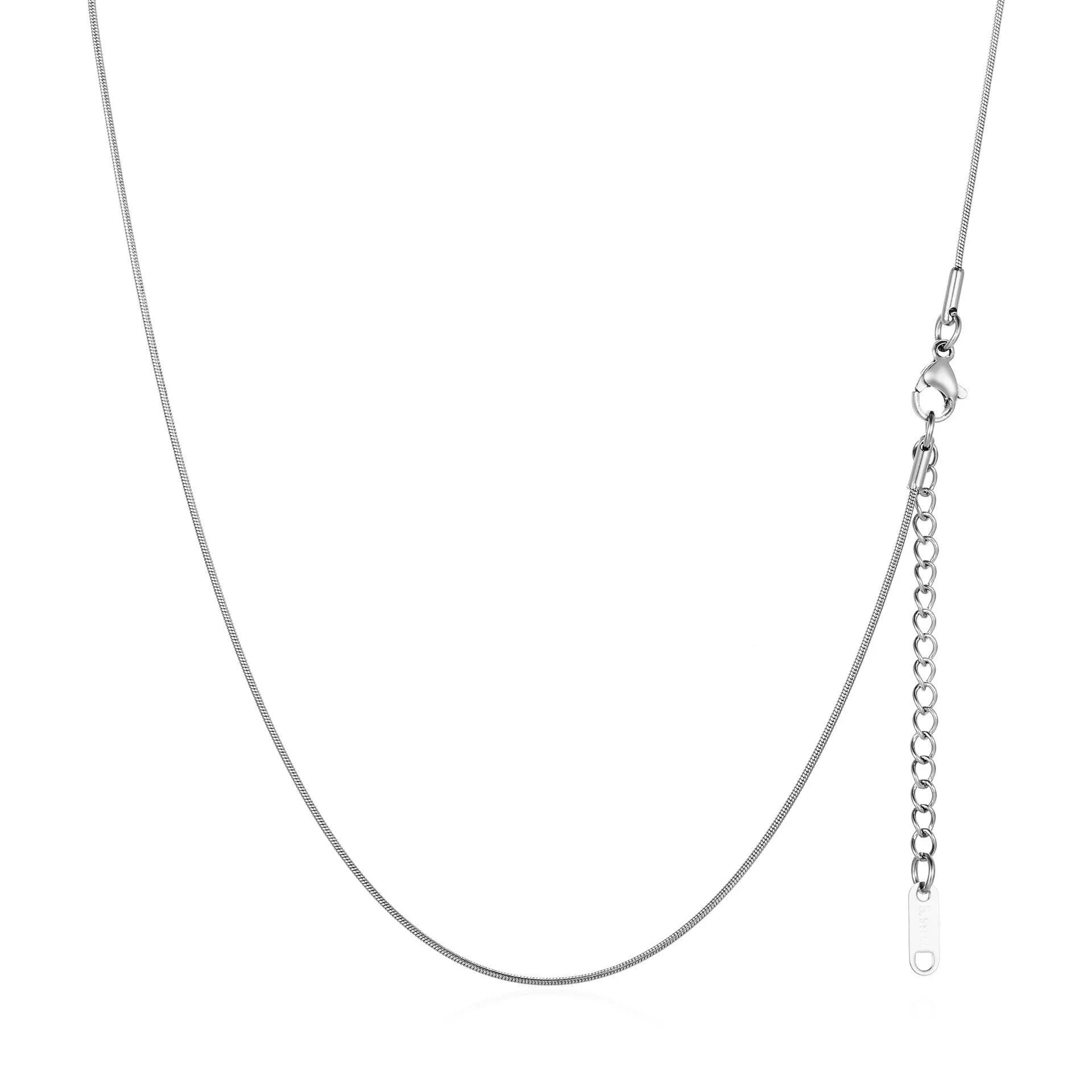 Gold hollow pendant necklace for women with O-link chain and round element, stainless steel with 18k electroplating
