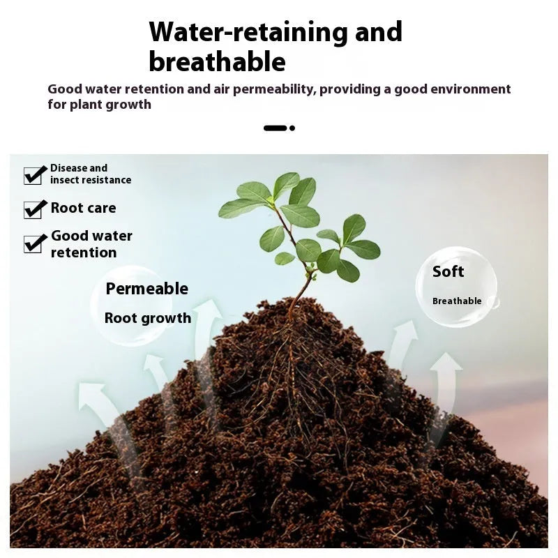 Nutrient soil planting blocks for vegetable sowing and seedling cultivation in various size options