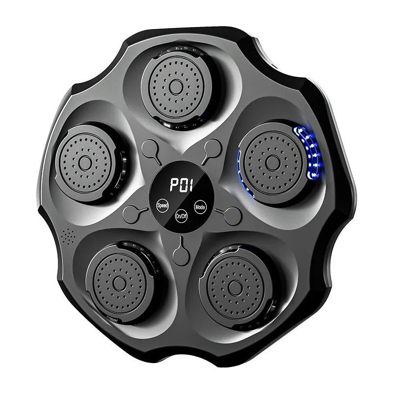 Bluetooth music boxing wall target with intelligent rhythm recognition in hanging design