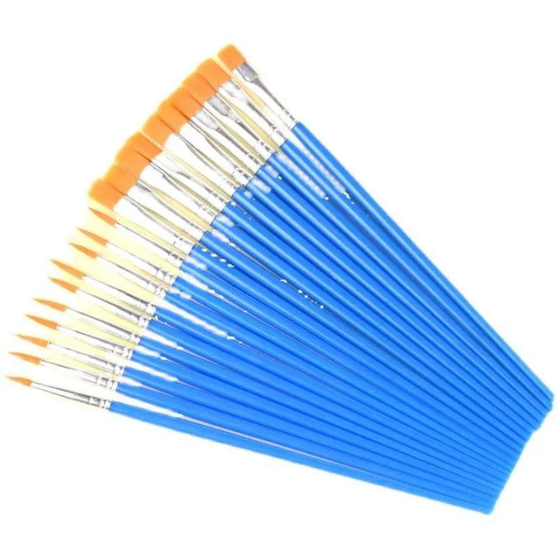 Children's graphic art gouache pen plastic flat pen 16.7cm line marker 16.3cm for painting DIY