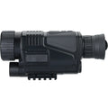 NV300 colour infrared digital night vision telescope with 40mm lens on a table with cables and storage bag.