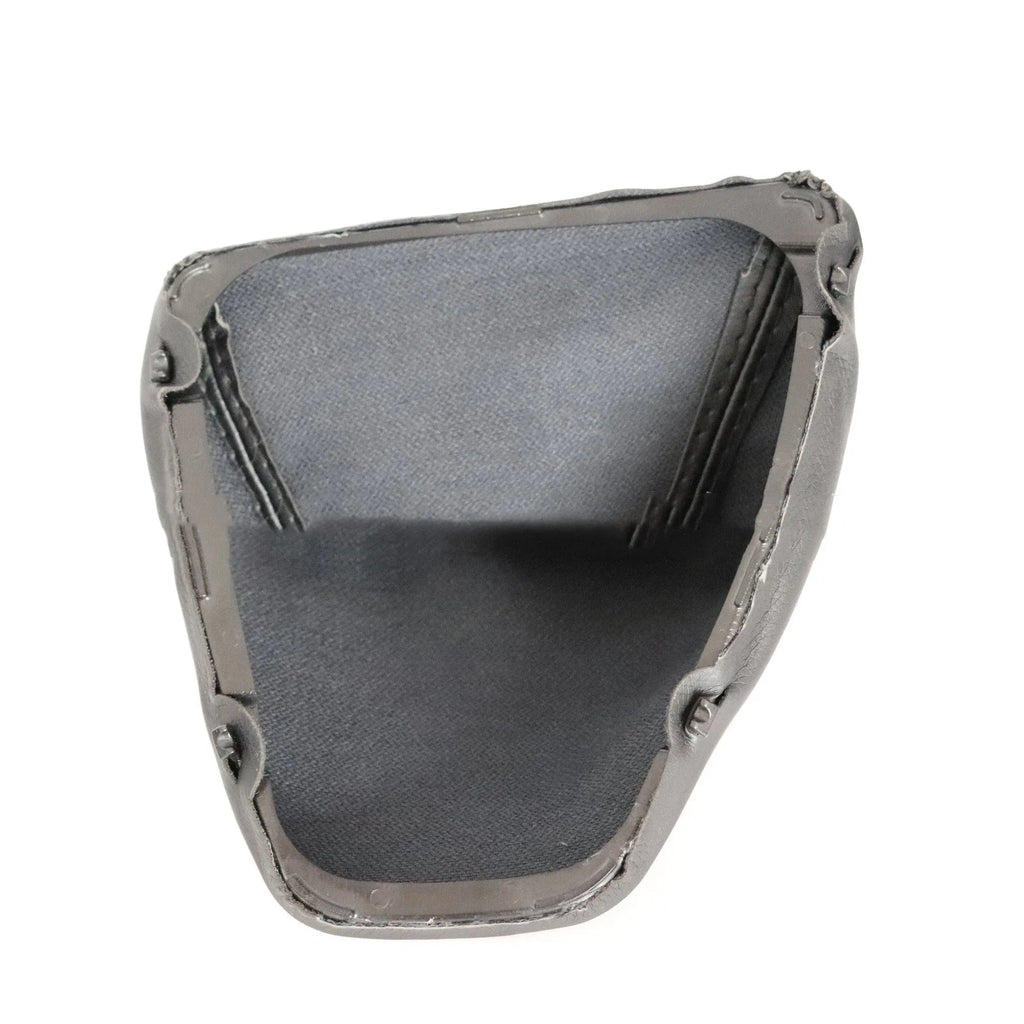 Black PU leather gear dust cover for BMW 3 Series manual transmission