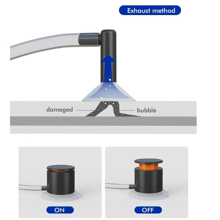 Plastic car windshield DIY crack and point repair tool kit.