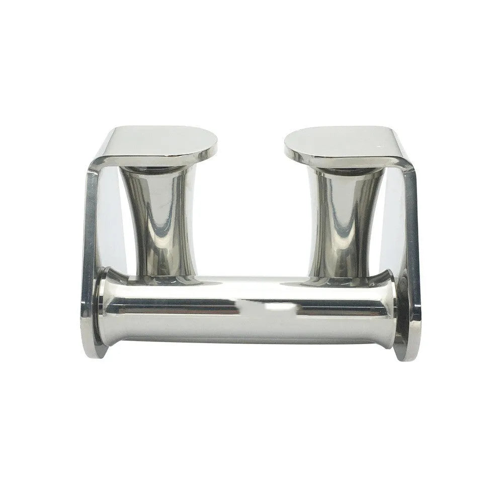 316 stainless steel mirror polished solid roller guide anchor wheel seat, 100 x 150mm, for yacht marine hardware