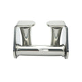 316 stainless steel mirror polished solid roller guide anchor wheel seat, 100 x 150mm, for yacht marine hardware