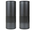 A7 model aluminium alloy car air purifier with display showing air quality, USB cable, and infrared sensor for gesture control.