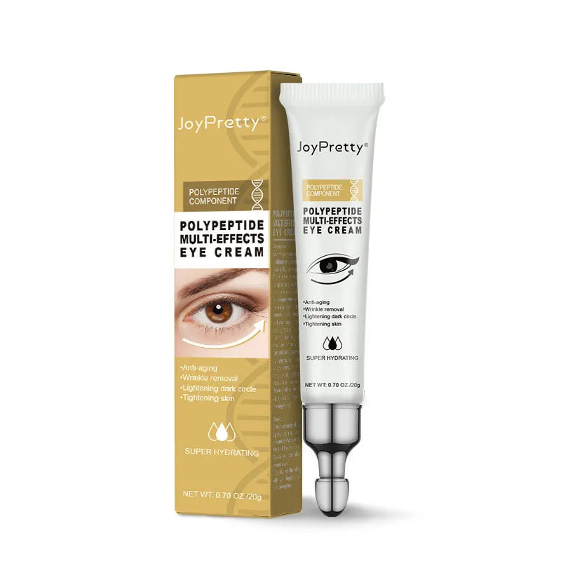 20g tube of peptide anti-dark circle eye cream for reducing puffiness