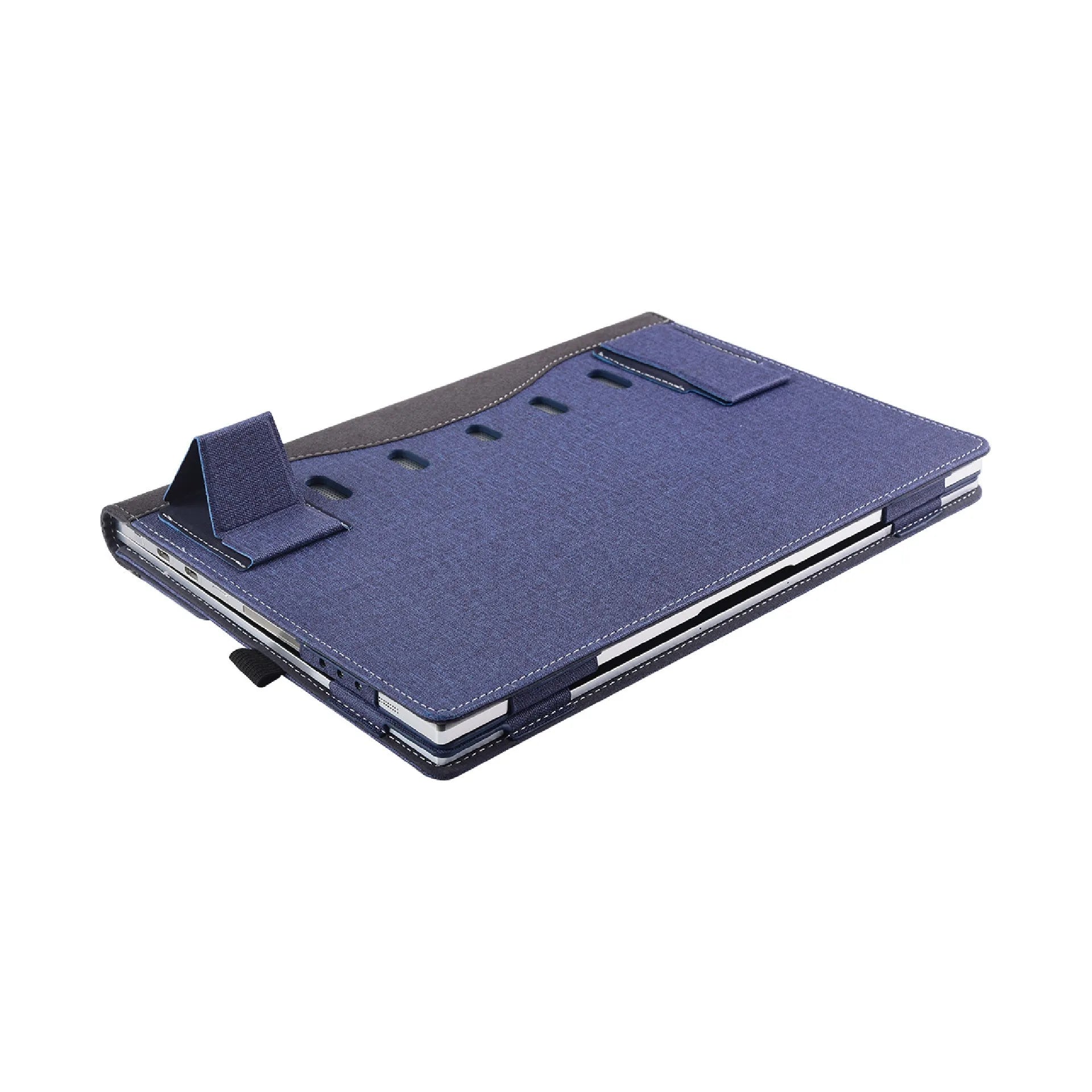 Black Chinese-style imitation leather protective sleeve for Microsoft Surface Laptop 6