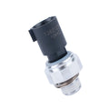 Silver automobile fuel pressure sensor for car engine diagnostics