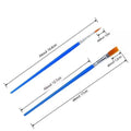 Children's graphic art gouache pen plastic flat pen 16.7cm line marker 16.3cm for painting DIY