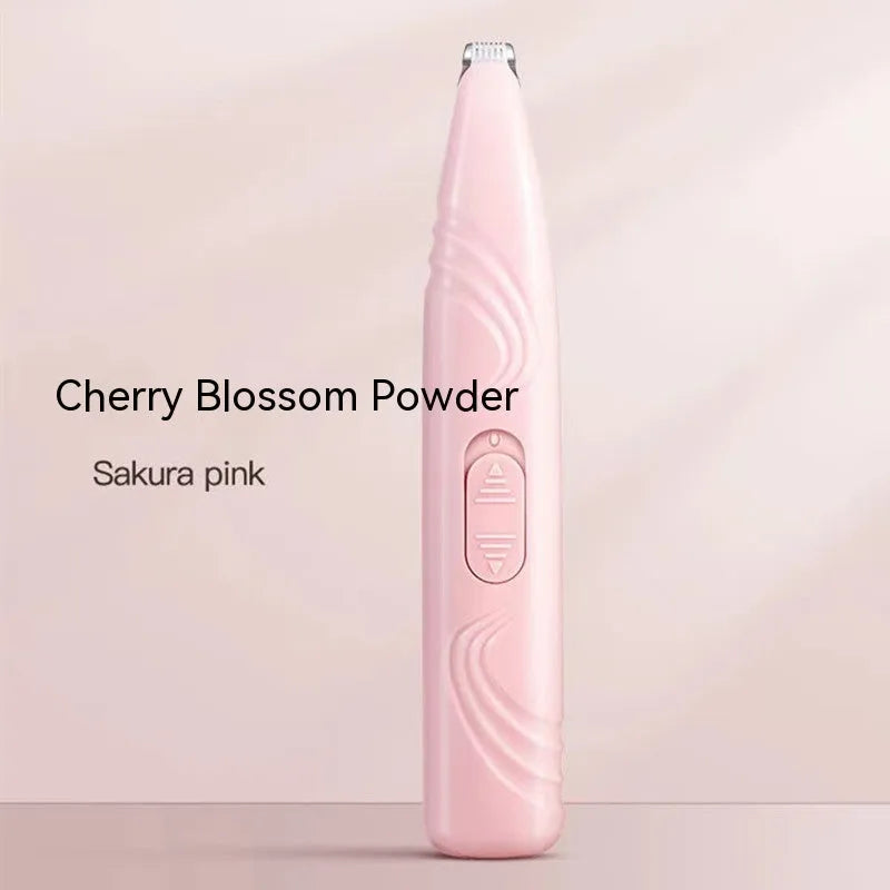 blue aluminum battery electric pet hair clipper for cats and dogs