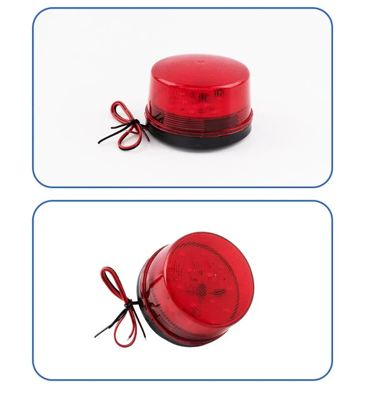Ji'an Electronics HC-79 24V flashing warning light body with base and screws for fire protection systems