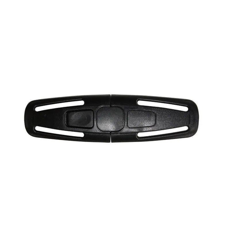Black nylon seat belt buckle lock button for child safety seat 5-point harness systems