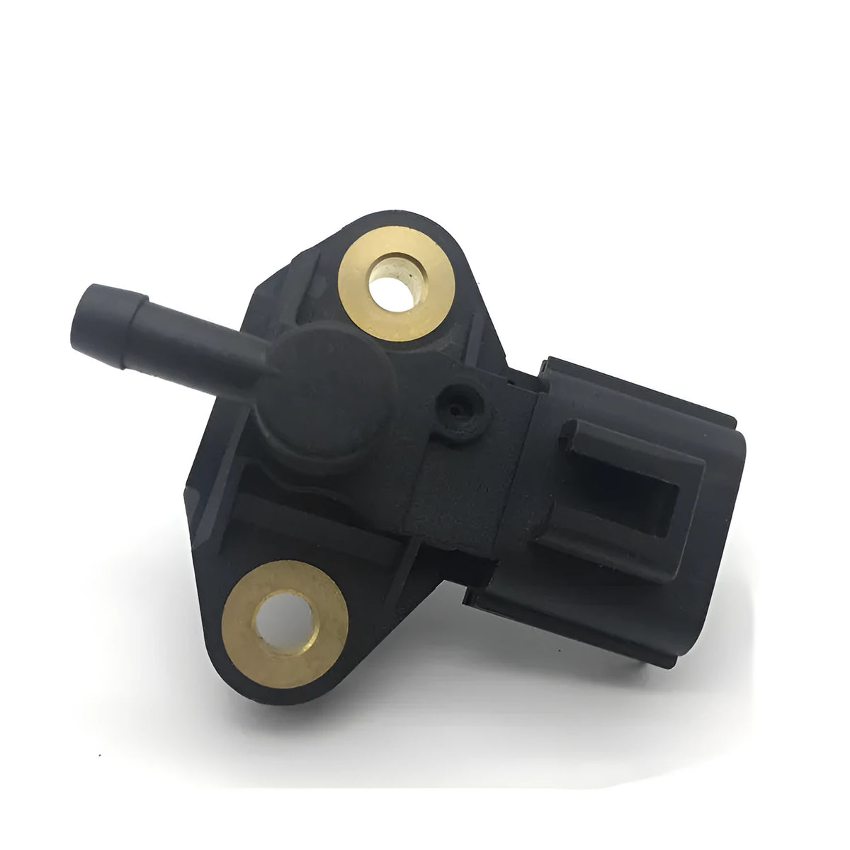 Black Type 0 intake pressure sensor for Ford and Lincoln vehicles showing connection point