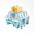 Sea Salt Lemon PRO Mute colour mechanical keyboard keycaps in 36-piece set for Cherry MX keyboards