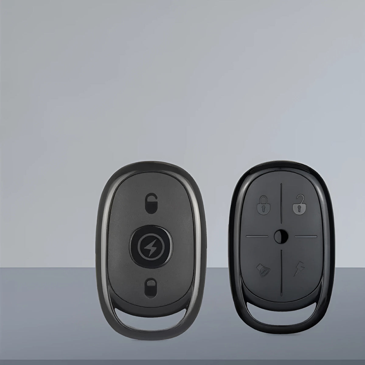Wireless car remote control duplicator with buttons measuring 60mm in ABS plastic casing