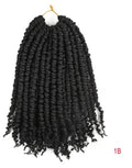 TOMO pre-twisted passion twist crochet hair in 12inch and 18inch lengths, colours 1B, T27, T30, TBUG