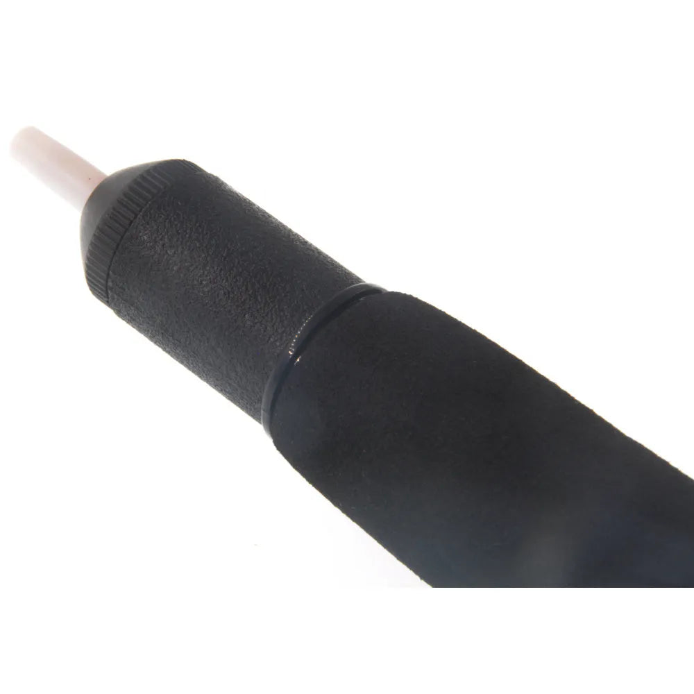 Manual semi-aluminum alloy tin suction device in black, 210mm length