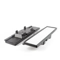 280mm flat car rearview mirror with anti-glare coating and coloured 3D night lighting effect.
